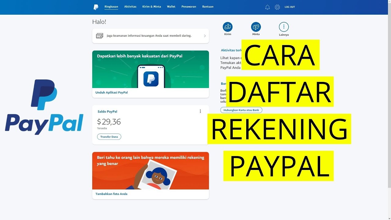 Mengenal PayPal Number USA: Cara Membuat dan Menggunakan